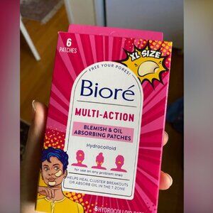 Biore Multi-Action Blemish and Oil Absorbing Hydrocolloid patches